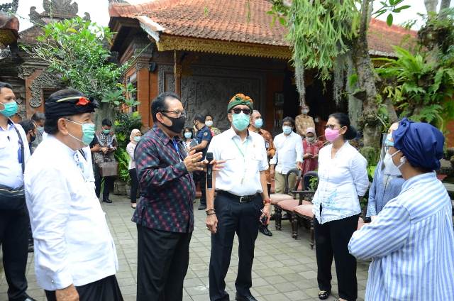 Wagub Cok Ace Dampingi Menlu dan Menkumham RI Pantau Kawasan Wisata Ubud