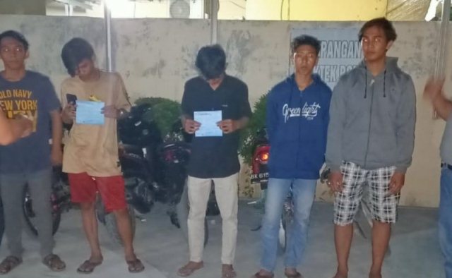 Polisi Amankan 9 Pelaku Terlibat Balap Liar di Tanjung Balai