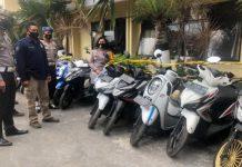 Polres Klungkung Sita 55 Motor Balapan Liar