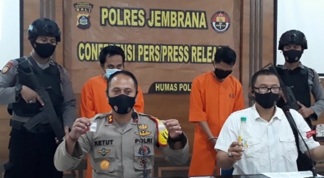 Polisi Tangkap Dua Tersangka Narkoba dalam Operasi Antik 2020