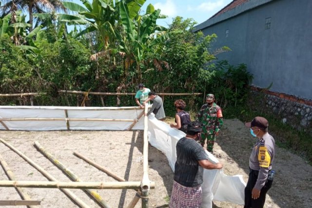 Tim Terpadu COVID-19 Tertibkan Arena Sabung Ayam