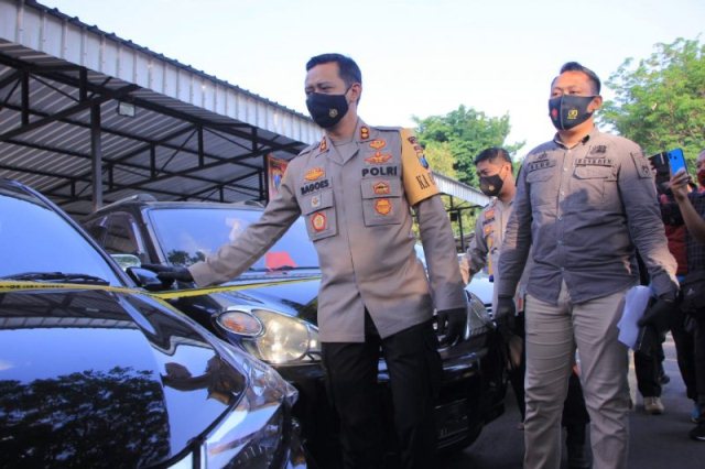 Polres Madiun Tangkap Pelaku Penggelapan 11 Mobil Rental