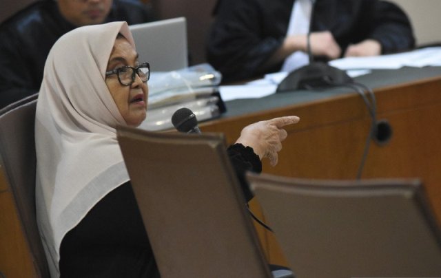 Mantan Menteri Kesehatan Siti Fadilah Supari Bebas Murni