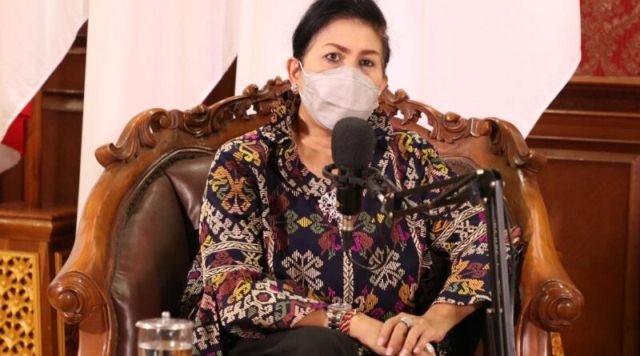 Ketua Dekranasda Bali Ajak Masyarakat Selalu Berpikir Positif Hadapi Covid-19