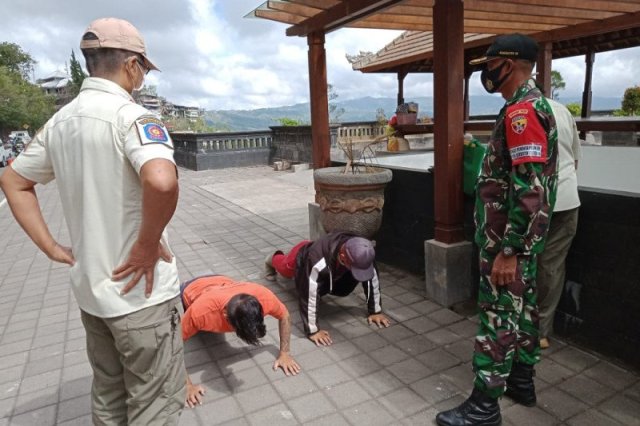 Sebanyak 34 Warga Terjaring Operasi Yustisi di DTW Kintamani