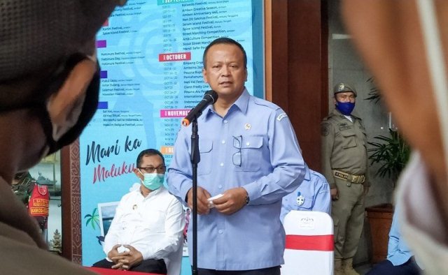 Menteri Edhy Ditangkap Terkait Izin Ekspor Baby Lobster