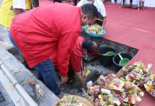 Gubernur Wayan Koster Meletakkan Batu Pertama Renovasi Stadion Kapten Dipta