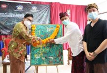 Buka Pameran Lukisan, Ny Putri Koster Harap Karya Seni Jadi Terapi untuk Pasien