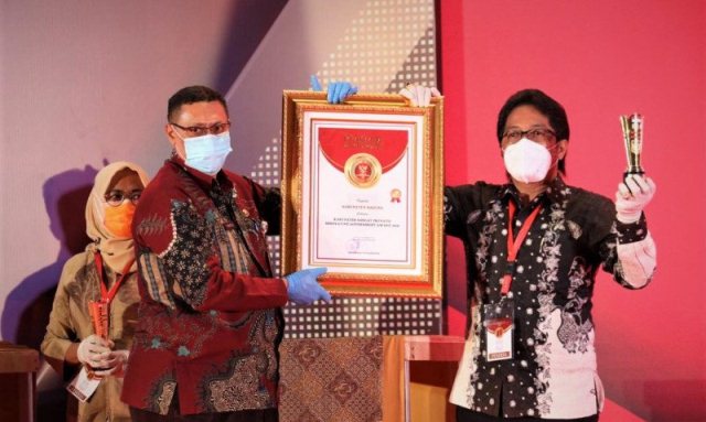 Pemkab Badung Raih Penghargaan Kabupaten Sangat Inovatif IGA 2020