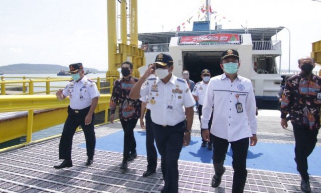 ASDP Luncurkan Kapal Feri Rute Pelabuhan Ketapang-Lembar