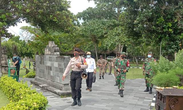 Gabungan Satgas ENFORCE Kerumunan Gencar Lakukan Patroli Liburan Nataru