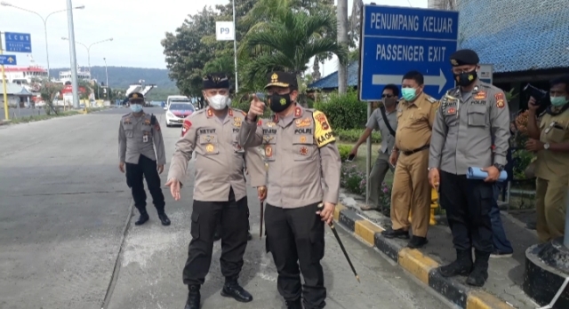 Kapolda Bali Cek Kesiapan Pengamanan Pelabuhan Gilimanuk