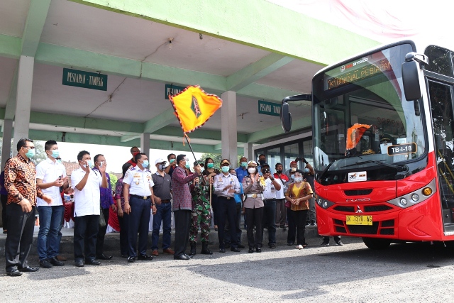 Launching Trans Metro Dewata Koridor I Terminal Pesiapan