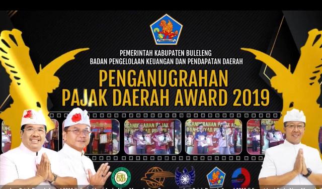 Penganugerahan Pajak Award, Bupati Buleleng Harapkan Kesadaran Membayar Pajak Semakin Tinggi