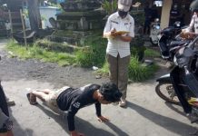 Satgas COVID-19 Tindak Pelanggar Protokol Kesehatan di Kintamani