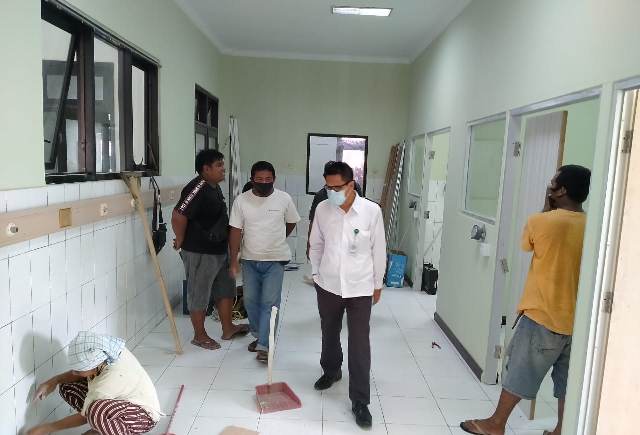 4 Ruangan Bertekanan Negatif di RSUD Buleleng Rampung