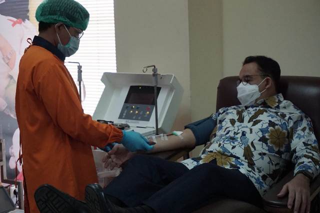 Anies Baswedan Donorkan Plasma Darahnya Usai Sembuh dari Covid-19