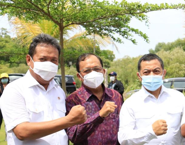 Menteri Kelautan dan Perikanan Siap Dukung Gubernur Koster Kembangkan Potensi Laut Bali