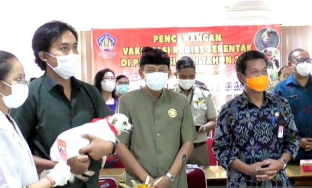 Bali Siapkan 532.157 Dosis Vaksin Rabies untuk 2021