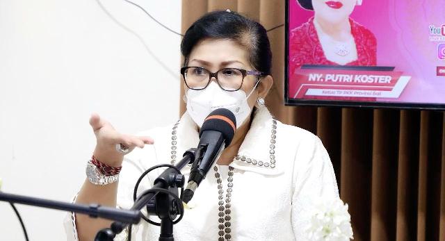 Putri Koster: Keberadaan PKK Memilki Peran Strategis di Tengah Masyarakat