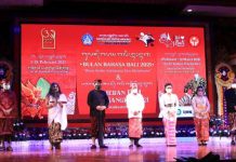Buka Bulan Bahasa Bali 2021, Gubernur Koster Sebut Komitmen Pelestarian Bahasa dan Budaya Tetap Terjaga di Tengah Pandemi
