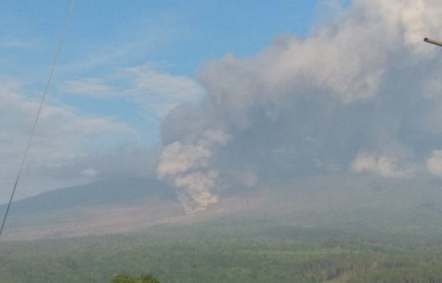 6 Desa di Lumajang Terdampak Abu Vulkanik Gunung Semeru