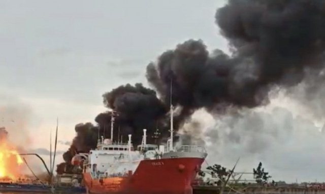 Kapal Milik Anggota DPR RI Terbakar
