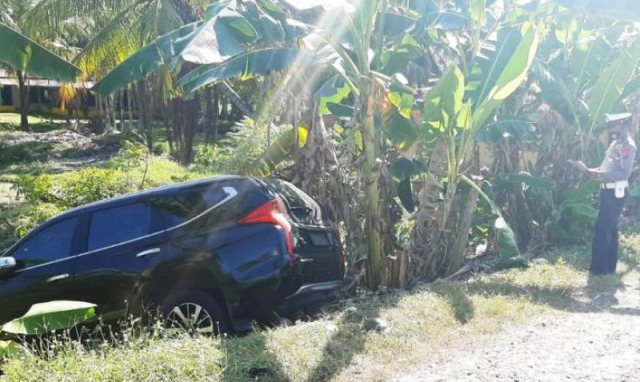 Mobil Dinas Wakil Bupati Agam Terlibat Kecelakaan