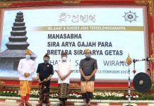 Gubernur Koster Buka Mahasabha Sira Arya Gajah Para Mahasaba