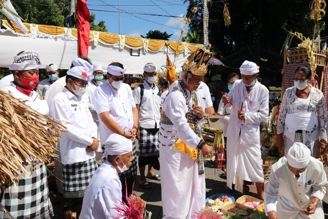 Tabanan Gelar Tawur Kesanga di Catus Pata Kota