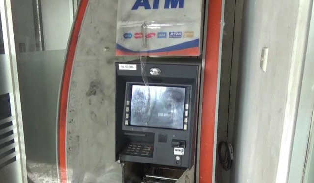 ATM BRI di Kawasan Arizona Kota Jambi Dibobol Pencuri