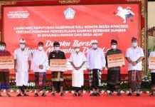 Gubernur Koster Ajak Semua Elemen Masyarakat Kampanyekan Desaku Bersih Desa Taro