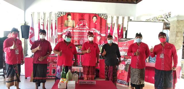 DPC PDI Perjuangan Buleleng Gelar Lomba Mixology