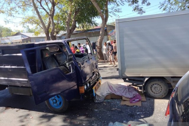 Tabrakan Beruntun, Pengendara Motor Tewas di Tempat