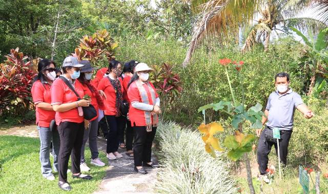 Ny. Cok Ace Kunjungi IPSA Desa Bengkel Busungbiu