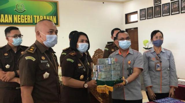 Terdakwa Kasus Korupsi Dana Veteran di Tabanan Kembalikan Uang