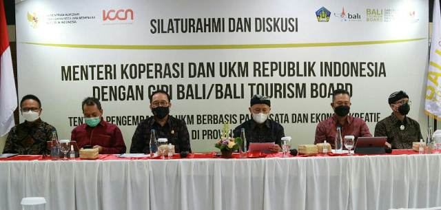 Menkop Teten Masduki Dukung Kebijakan Spasial untuk Pemulihan Ekonomi Bali