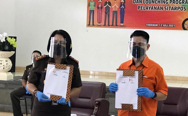 Terobosan Baru Kejari Tabanan, Bayar Denda Tilang di Kantor Pos