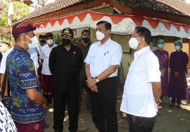 Tiga Menteri Turun Langsung Tinjau Penanganan Covid-19 di Buleleng