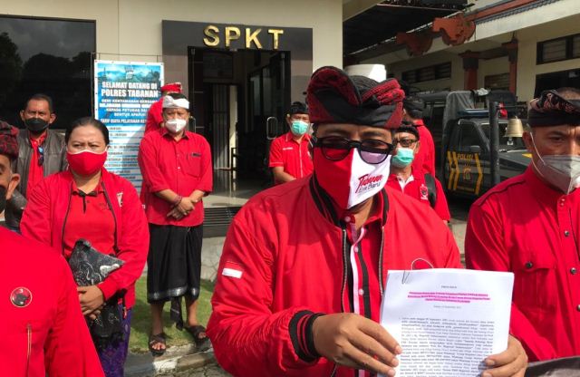 PDIP Tabanan Laporkan Akun Penyebar Hoax Sebut Megawati Meninggal Dunia