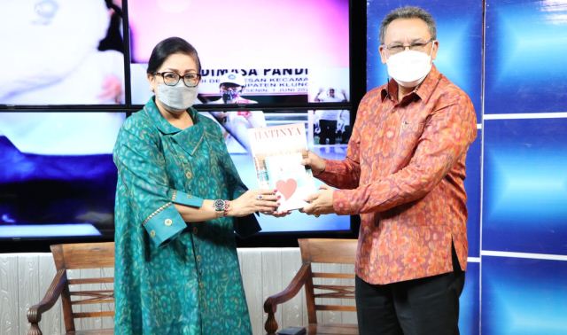 Masa Pandemi, Ny Putri Koster Ajak Para Ibu untuk Mantapkan Program AKU HATINYA PKK