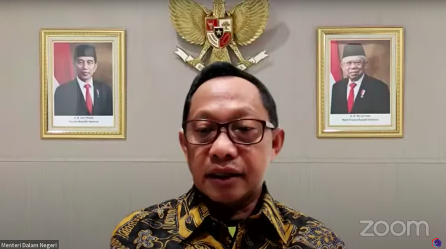 Mendagri Tito Ingatkan Pemda Perbaiki dan Perbaharui Input Data COVID-19