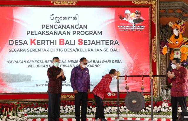 Bupati Tabanan Dukung Program Desa Kerthi Bali Sejahtera