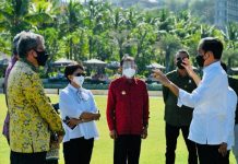 Tinjau Tempat KTT G20 di Bali, Presiden Jokowi Ingin Pastikan Indonesia Tampilkan yang Terbaik Tinjau Tempat KTT G20 di Bali, Presiden Jokowi Ingin Pastikan Indonesia Tampilkan yang Terbaik