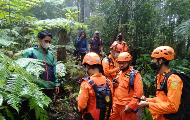 Kelelahan, Seorang Pendaki yang Tersesat Ditemukan di Ketinggian 1700 MDPL