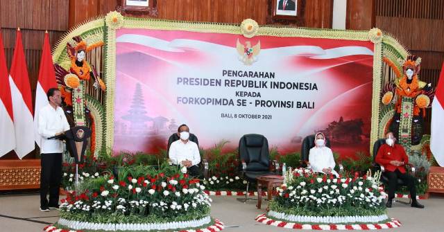 Terima Kunjungan Presiden Jokowi, Gubernur Koster Laporkan Bali Siap Terima Wisman 14 Oktober 2021