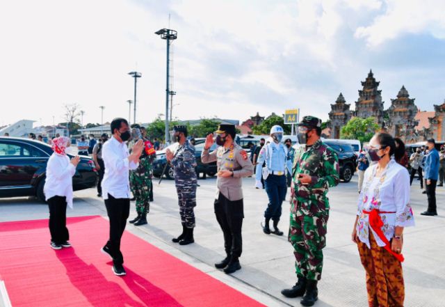 Usai Kunjungan ke Bali Presiden Jokowi Bertolak ke Yogyakarta