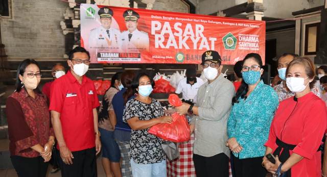 Bupati Sanjaya Minta Pasar Rakyat Mampu Ringankan Beban Masyarakat