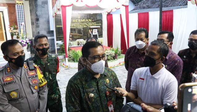 Bupati Tabanan Dukung Program Kepolisian