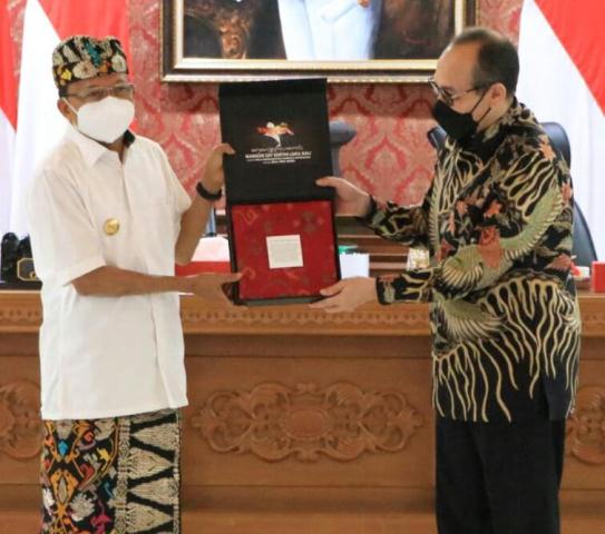 Gubernur Bali Menerima Kunjungan Calon Duta Besar LBBP RI